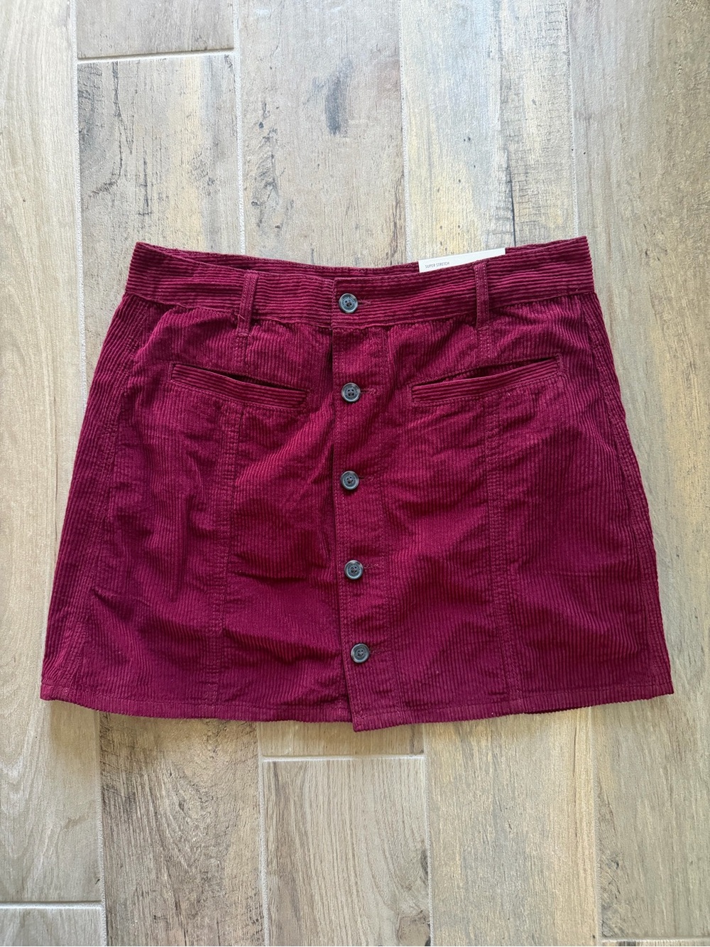American Eagle Corduroy Hi-Rise A-Line Skirt